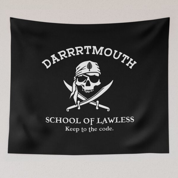 Item preview, Dartmouth T-ShirtDarrrtmouth - School Of Lawless designed and sold by GreenHoodt.