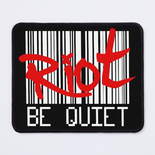 Item preview, RIOT! (don't be quiet) designed and sold by 2Girls1Shirt.