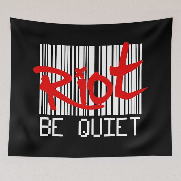 Item preview, RIOT! (don't be quiet) designed and sold by 2Girls1Shirt.