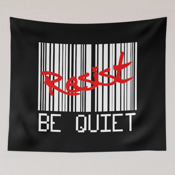 Item preview, RESIST! (don't be quiet) designed and sold by 2Girls1Shirt.