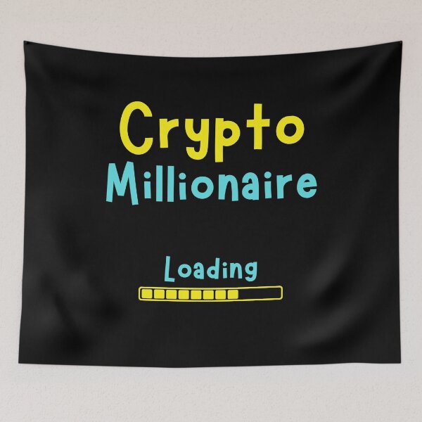 Item preview, Crypto Millionaire - Crypto Lover designed and sold by Promedia.