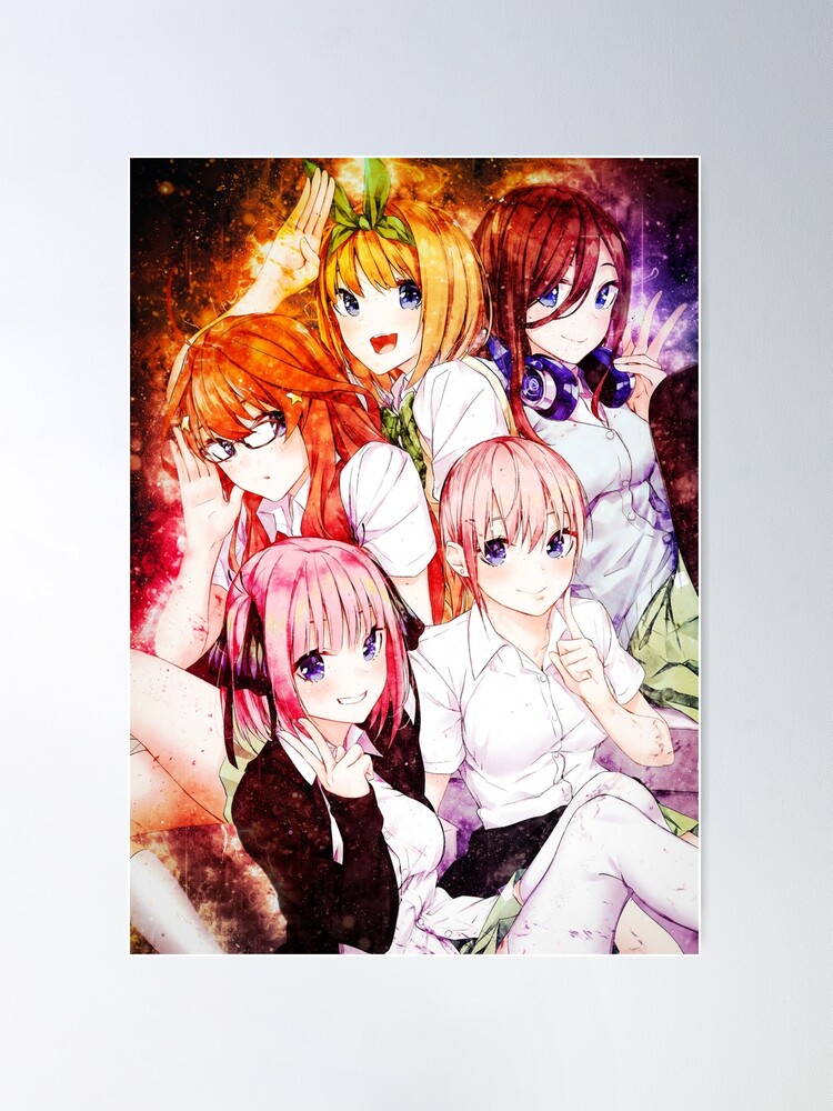 The Quintessential Quintuplets Poster for Sale by collinscathy