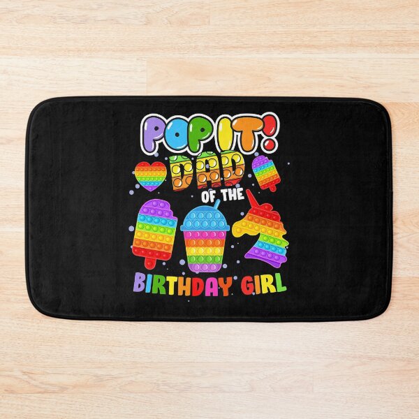 Item preview, Pop It Dad of the Birthday Girl Fidget Kids Matching Family designed and sold by TheSpottedDogAp.