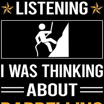 Artwork thumbnail, Funny Listening Rappelling Rappel by RandalDavis