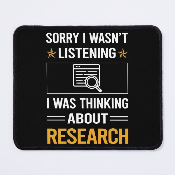 Item preview, Funny Listening Research Researcher designed and sold by RandalDavis.