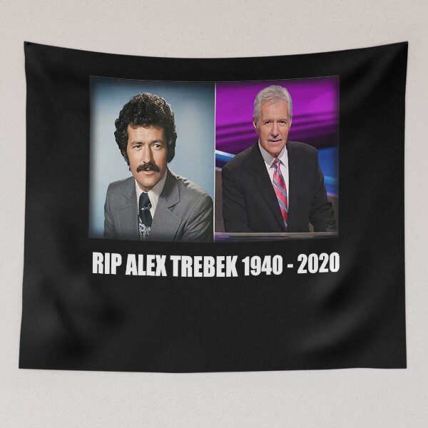 Item preview, Music Vintage Rip Alex Trebek Norm Macdonald Awesome For Movie Fan designed and sold by valeryjayleen.