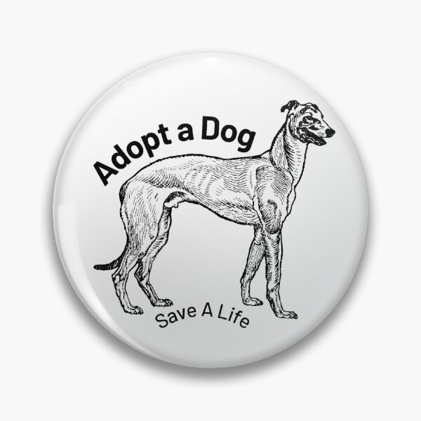Item preview, Adopt A Dog Save A Life designed and sold by CraftyAnimal.
