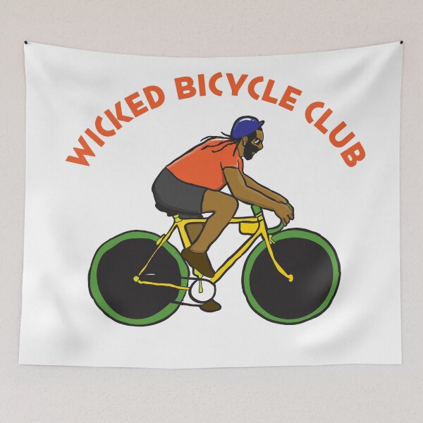 Item preview, wicked bicycle club designed and sold by kingmadstudio.