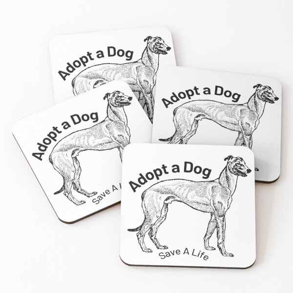 Item preview, Adopt A Dog Save A Life designed and sold by CraftyAnimal.
