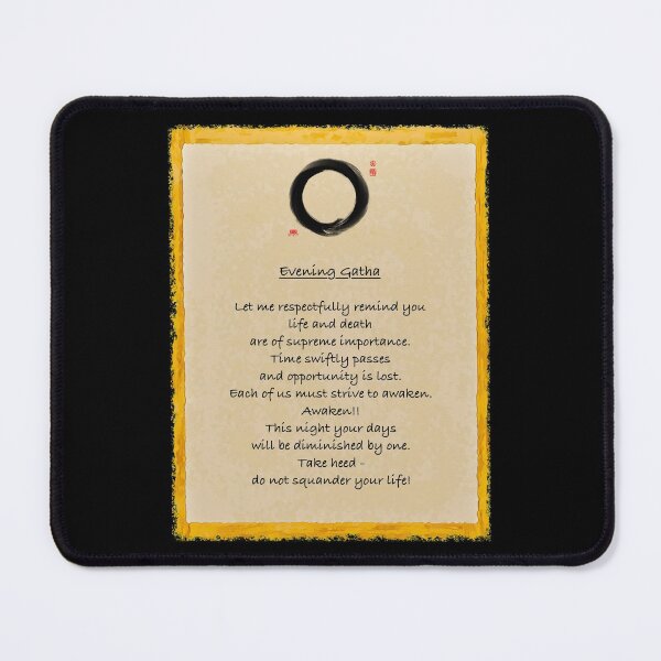 Item preview, Zen Evening Gatha designed and sold by JMWart.