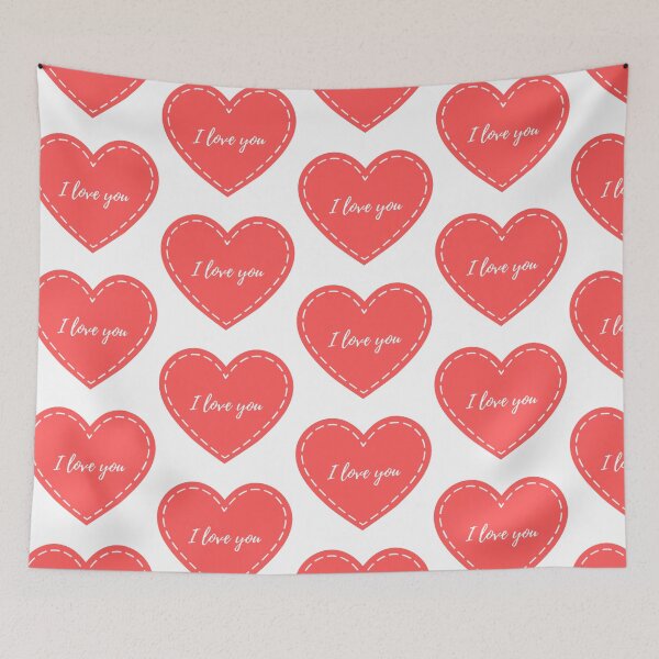 Item preview, I love you heart - valentines day designed and sold by pastelsloth.