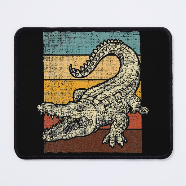 Item preview, Retro Vintage Alligator Gator Crocodile Zoo Animal Lover designed and sold by TheSpottedDogAp.