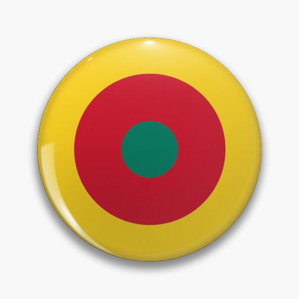 Artikelvorschau, Kamerun Luftwaffe - Roundel entworfen und verkauft von wordwidesymbols.