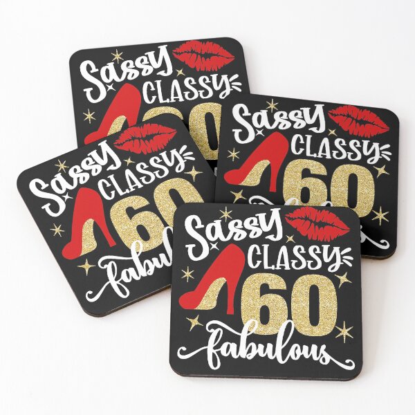 Item preview, Sassy Classy 60 Fabulous 60th Birthday Party Decorations designed and sold by TheSpottedDogAp.