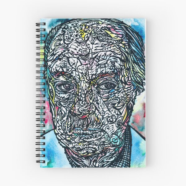 Item preview, NABOKOV VLADIMIR - watercolor and ink portrait designed and sold by lautir.