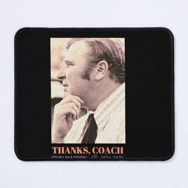 Item preview, John Madden-All Madden - Thank Coach designed and sold by Linizarti-casely Store.