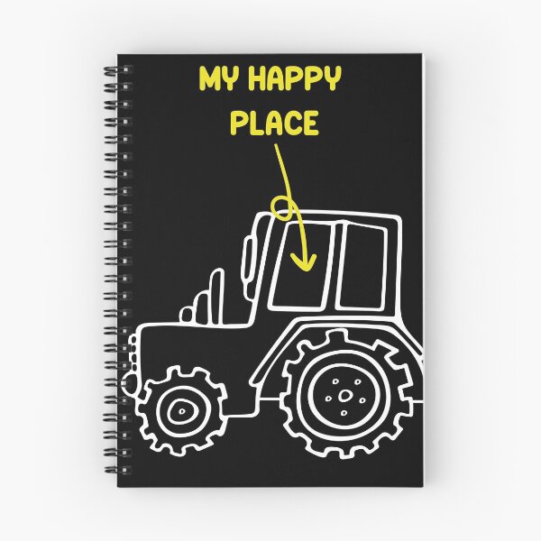 Item preview, My Happy Place | Funny Tractor driver | Farmer Tractors designed and sold by Crazy Trendy Designs.