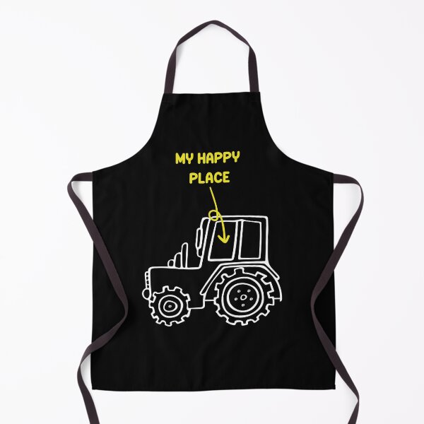 Item preview, My Happy Place | Funny Tractor driver | Farmer Tractors designed and sold by Crazy Trendy Designs.