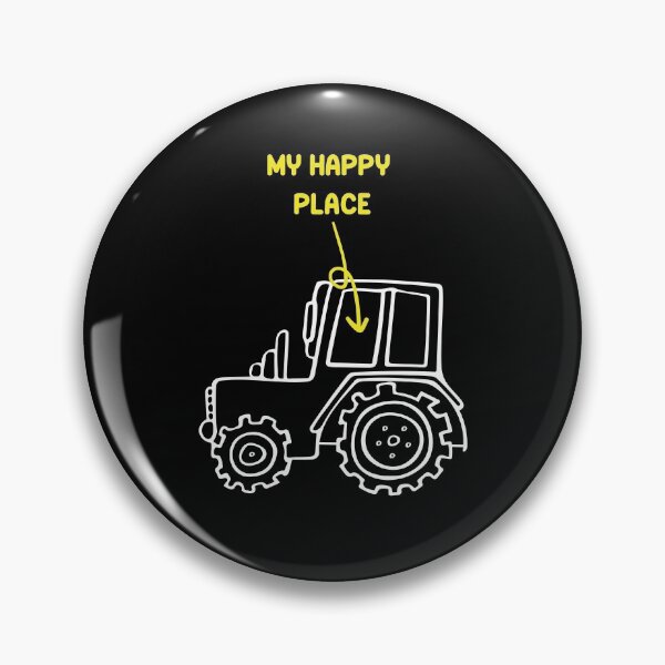 Item preview, My Happy Place | Funny Tractor driver | Farmer Tractors designed and sold by Crazy Trendy Designs.