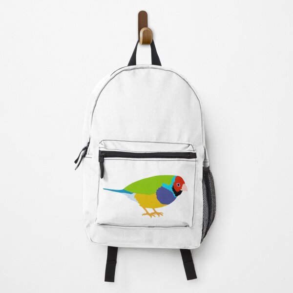 Item preview, Gouldian finch on White designed and sold by Digitaldingo.