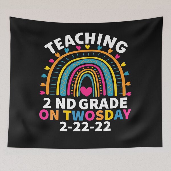 Item preview, Gift Teaching 2nd Grade On Twosday 2-22-22 22nd February Essential T-Shirt designed and sold by LUXE SHIRT.