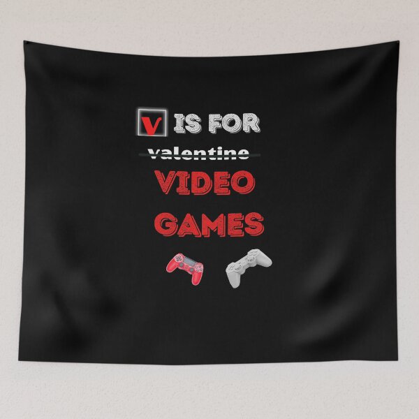 Item preview, v not valentine it's video games designed and sold by beautifulworld9.