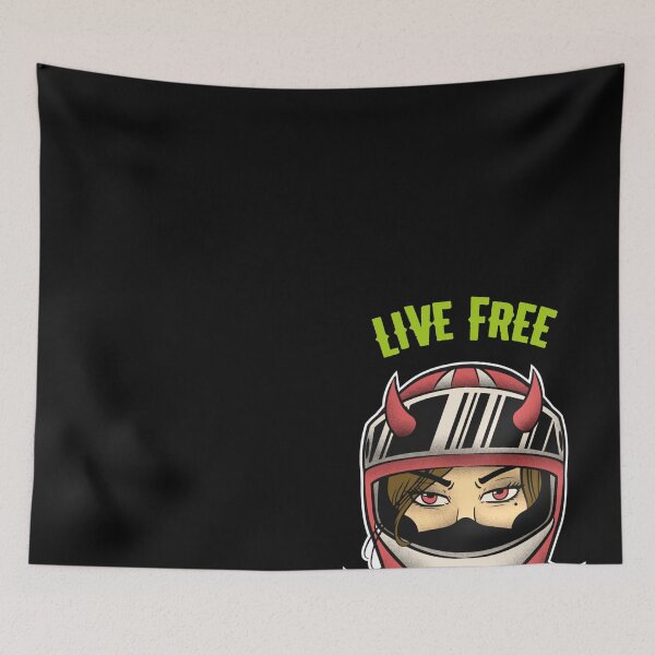 Item preview, Girl rider helmet sticker for bikers| Motorcycle lovers designed and sold by ArtisticThings1.