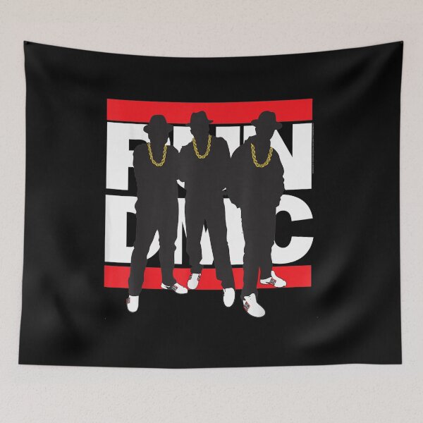 Aperçu de l'œuvre Run DMC T-shirt officiel Silhouette Band créée et vendue par Keithjame012.