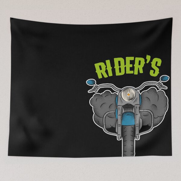 Item preview, Rider's life Helmet sticker for bikers| Motorcycle lovers designed and sold by ArtisticThings1.
