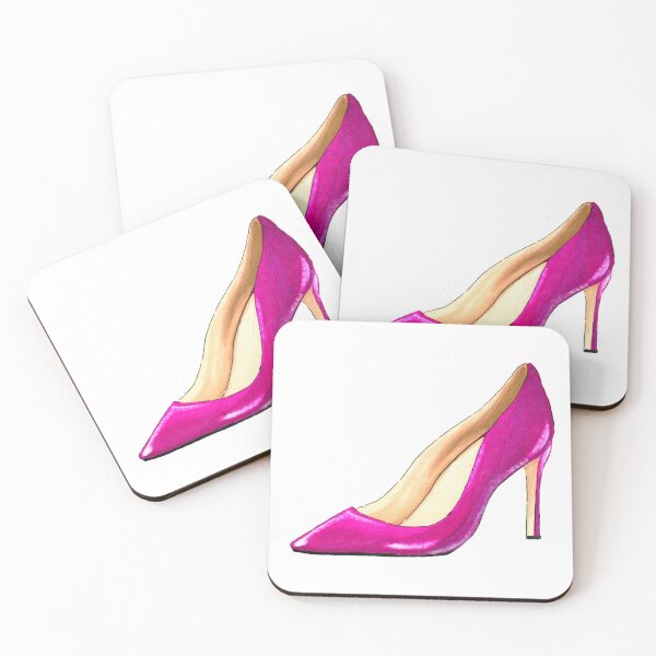 Artikelvorschau, Rosa High Heel Schuhe entworfen und verkauft von NataBold.