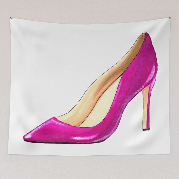 Artikelvorschau, Rosa High Heel Schuhe entworfen und verkauft von NataBold.