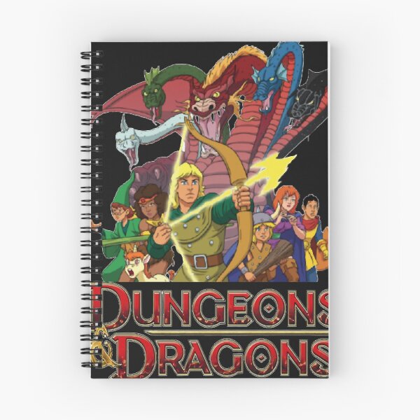 Aperçu de l'œuvre T-shirt classique des années 80 de Dungeons and Dragons créée et vendue par jactanley.