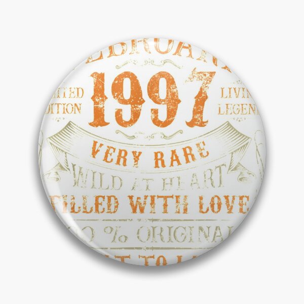Artikelvorschau, Februar Vintage 1997 Limited 25 Jahre 25. Geburtstag T-Shirt entworfen und verkauft von VadasTobias.