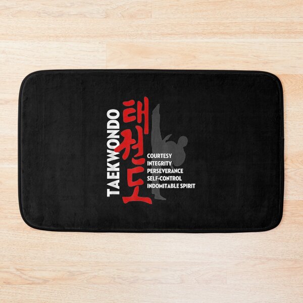 Item preview, Taekwondo Tenets T-Shirt - Martial Arts Graphic Tee designed and sold by Keithjame012.