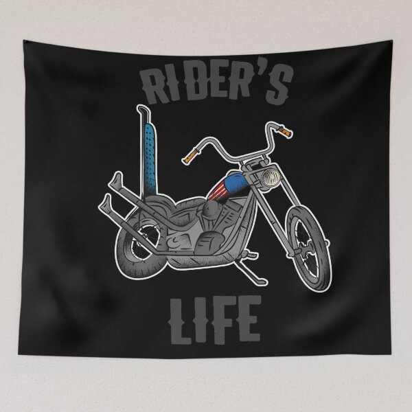 Item preview, Rider's life helmet sticker for bikers| Motorcycle lovers designed and sold by ArtisticThings1.