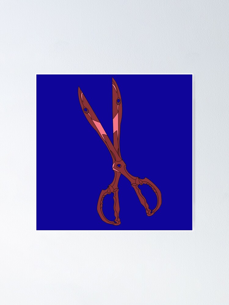 "Kill La Kill Scissors" Poster for Sale by maplefoot Redbubble