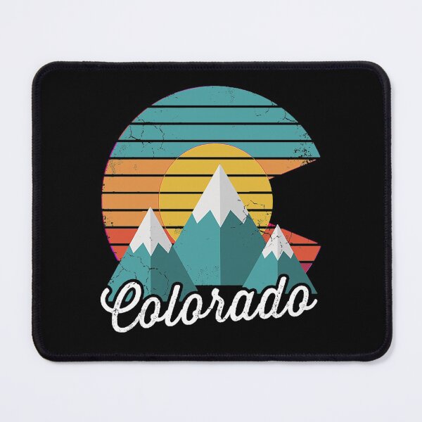 Item preview, Retro Colorado Mountains Flag Sunset  designed and sold by Murtger1242.