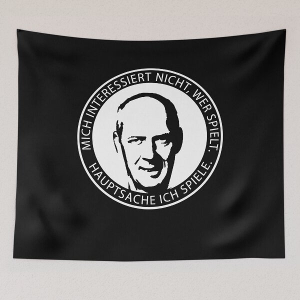 Item preview, Mario Basler Fan-made ''MICH INTERESSIERT NICHT...'' designed and sold by SlinesStudio.