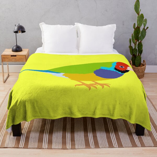 Item preview, Gouldian finch on Yellow designed and sold by Digitaldingo.