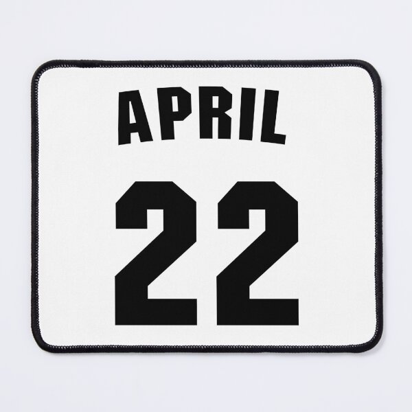 Item preview, Date of birth 22 April birthday gift sport design designed and sold by Panya-Design.