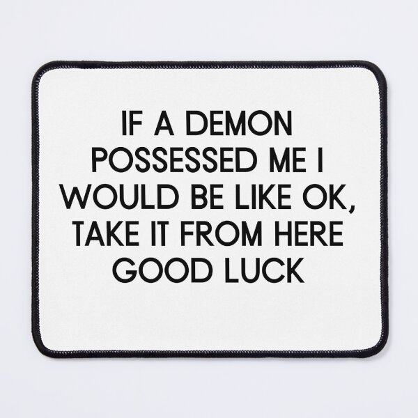 Item preview, Demon Possession designed and sold by Beeroclock.