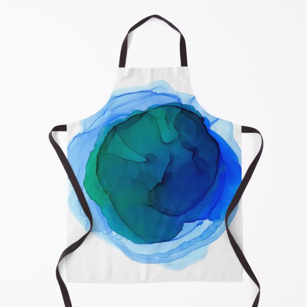 Item preview, Blue abstract spot on white background designed and sold by IrinaVaneeva.