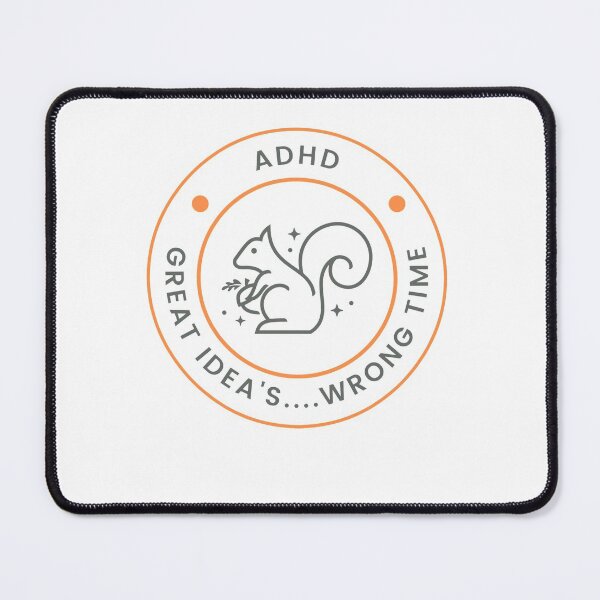 Item preview, ADHD Great Idea s Wrong Time Sticker designed and sold by FelixMathis.
