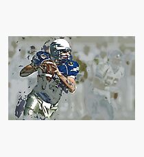 American Football Art 3 Photographic Print