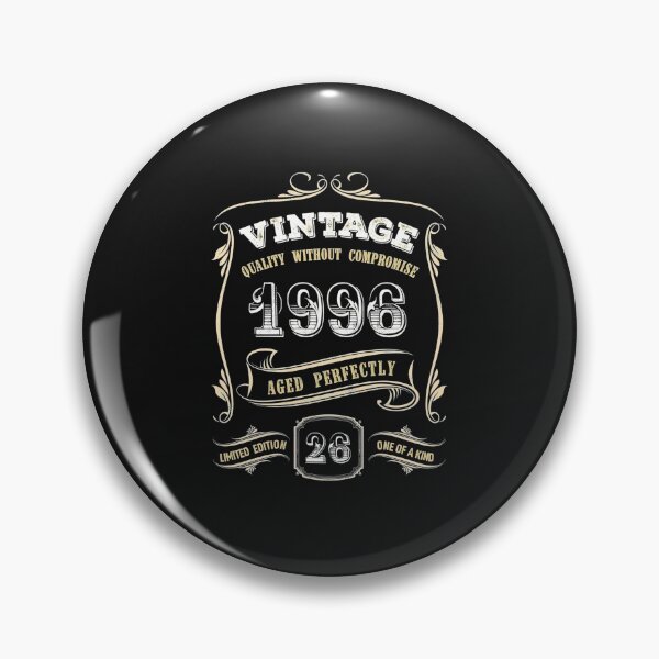 Item preview, 26th Birthday Gift Gold Vintage 1996 Aged Perfectly Essential T-Shirt designed and sold by SaraPorte.