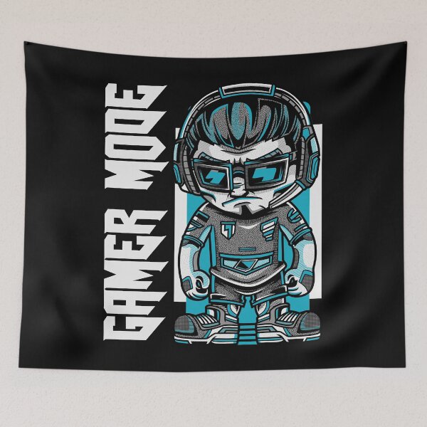 Item preview, Gamer Mode Essential T-Shirt designed and sold by HeatherCharlet.