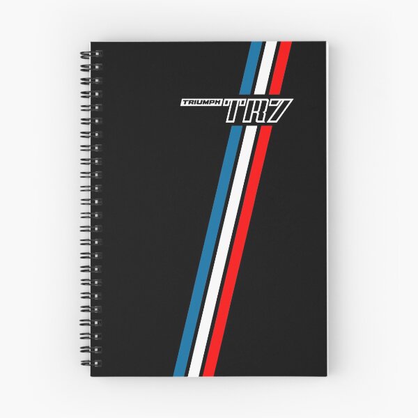 Item preview, Triumph TR7 Logo (White) with Tricolour Slant designed and sold by CellularSong.