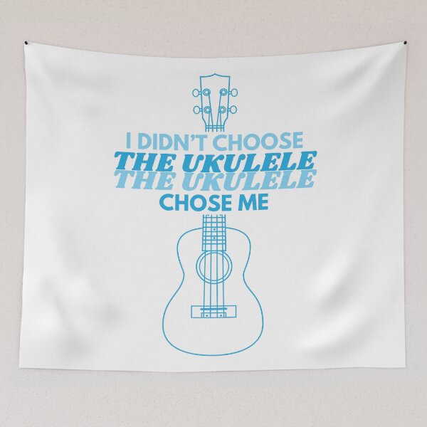 Item preview, I Didn't Choose The Ukulele Ukulele Outline designed and sold by nightsworthy.