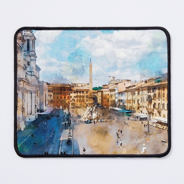 Item preview, Rome, Piazza Navona designed and sold by AM FineArtPrints.