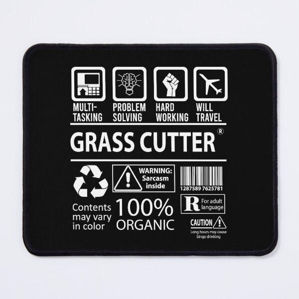 Item preview, Grass Cutter T Shirt - MultiTasking Certified Job Gift Item Tee designed and sold by sabinacsnm.